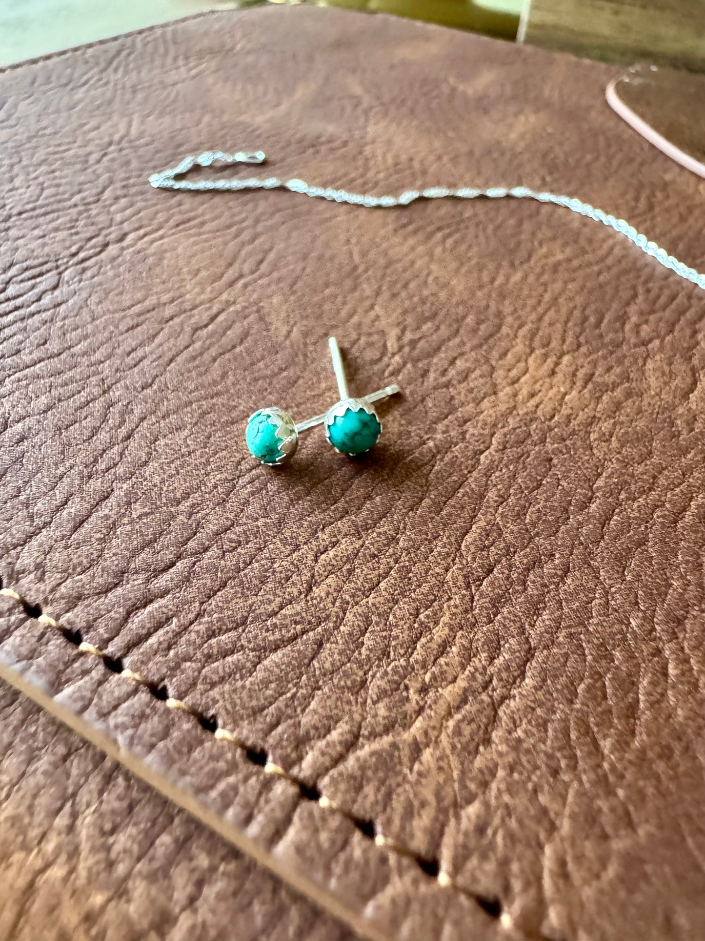 Turquoise Stud Earrings