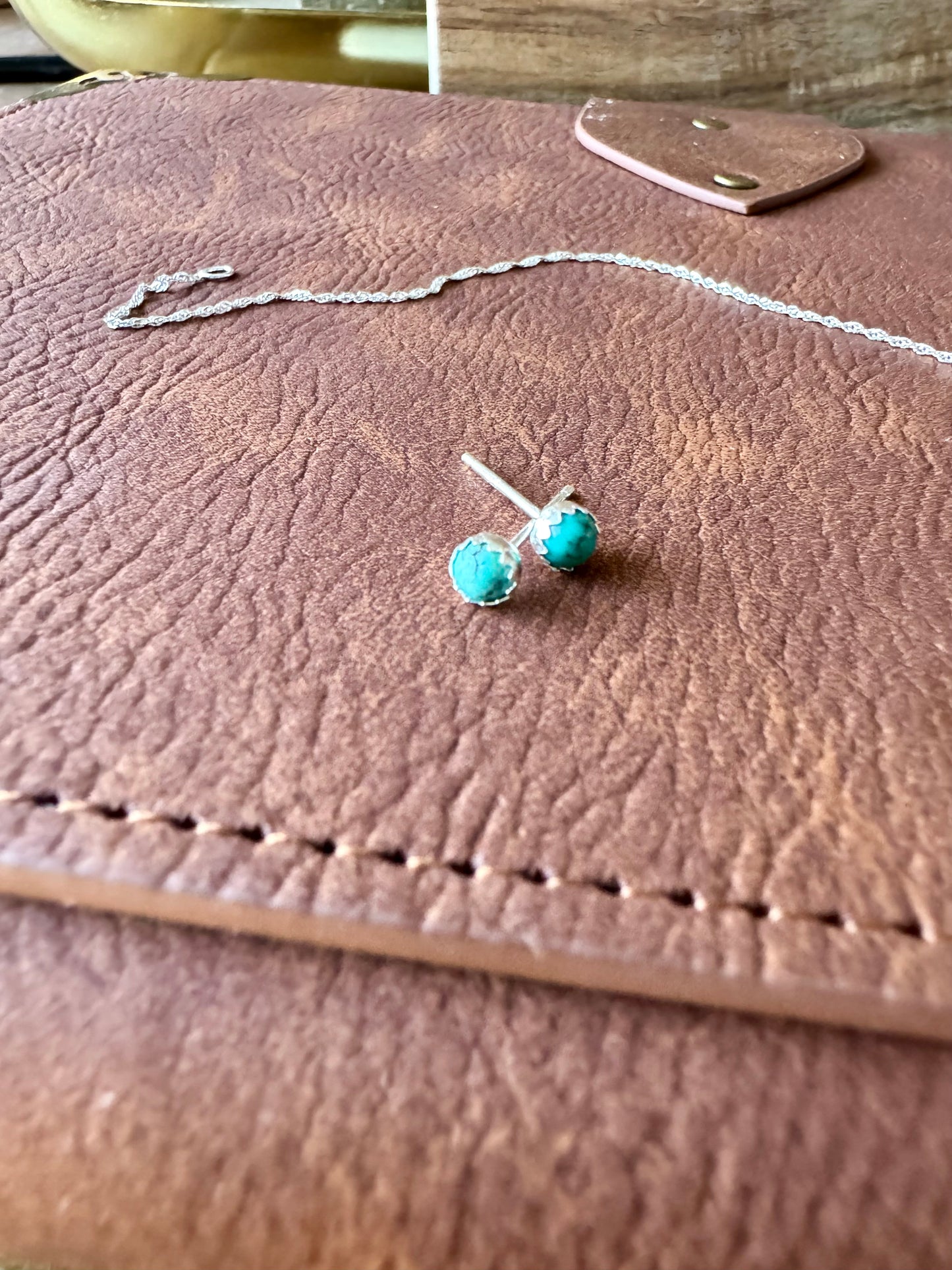 Turquoise Stud Earrings