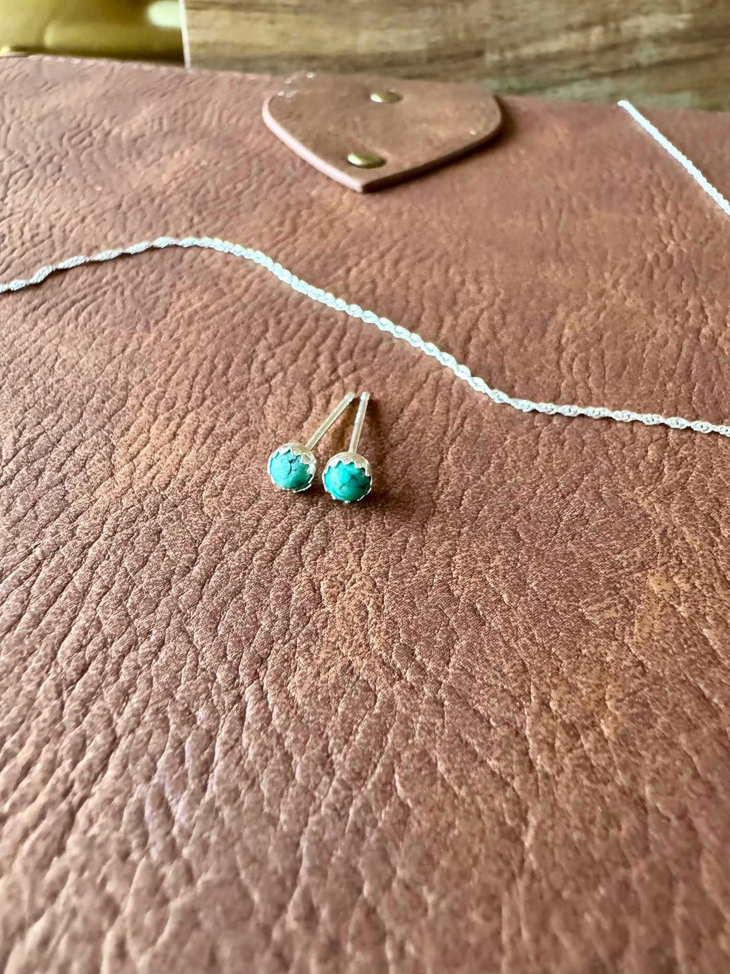 Turquoise Stud Earrings