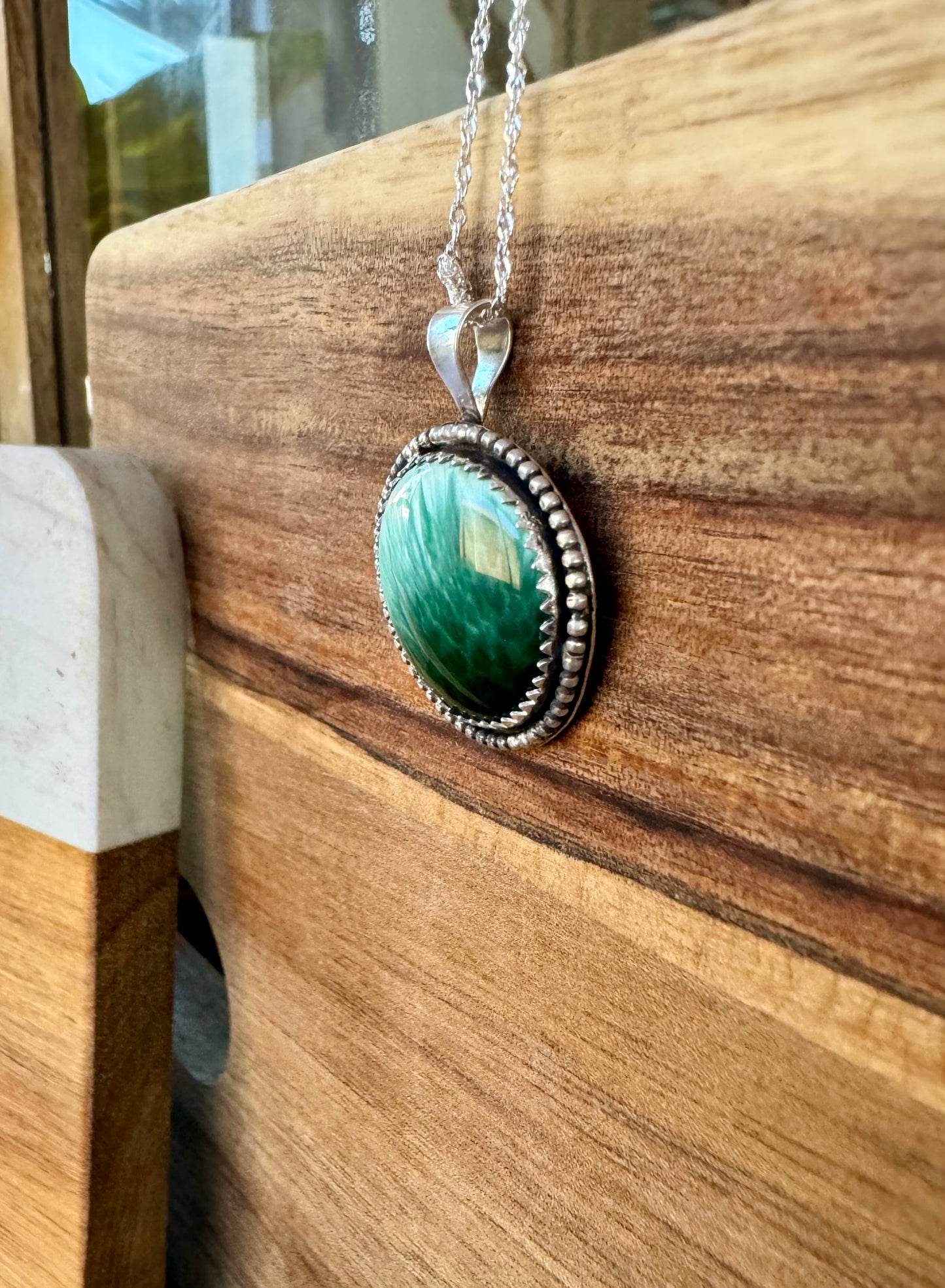 Bridewell Green Necklace