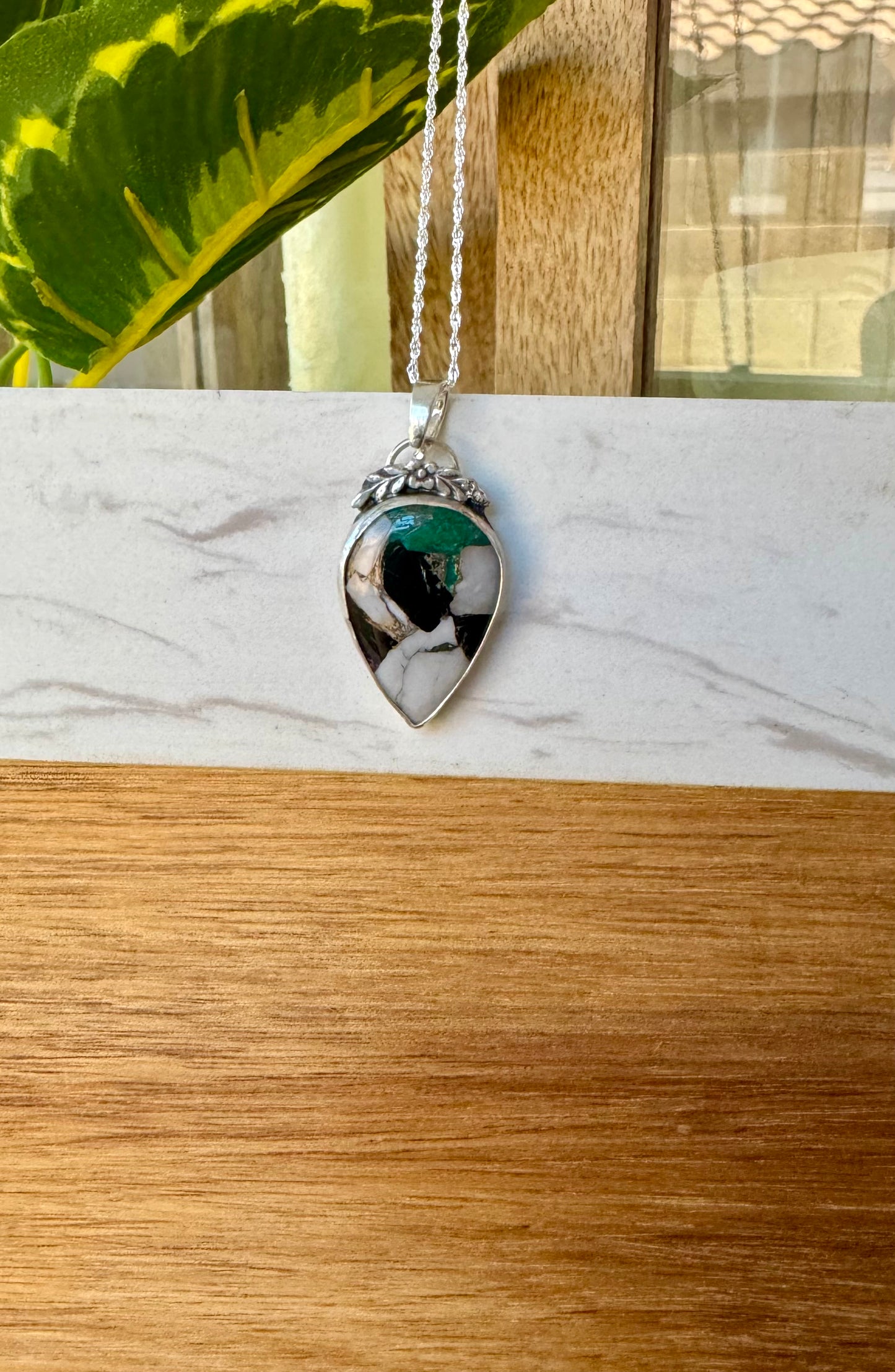 Turquoise onyx Composition