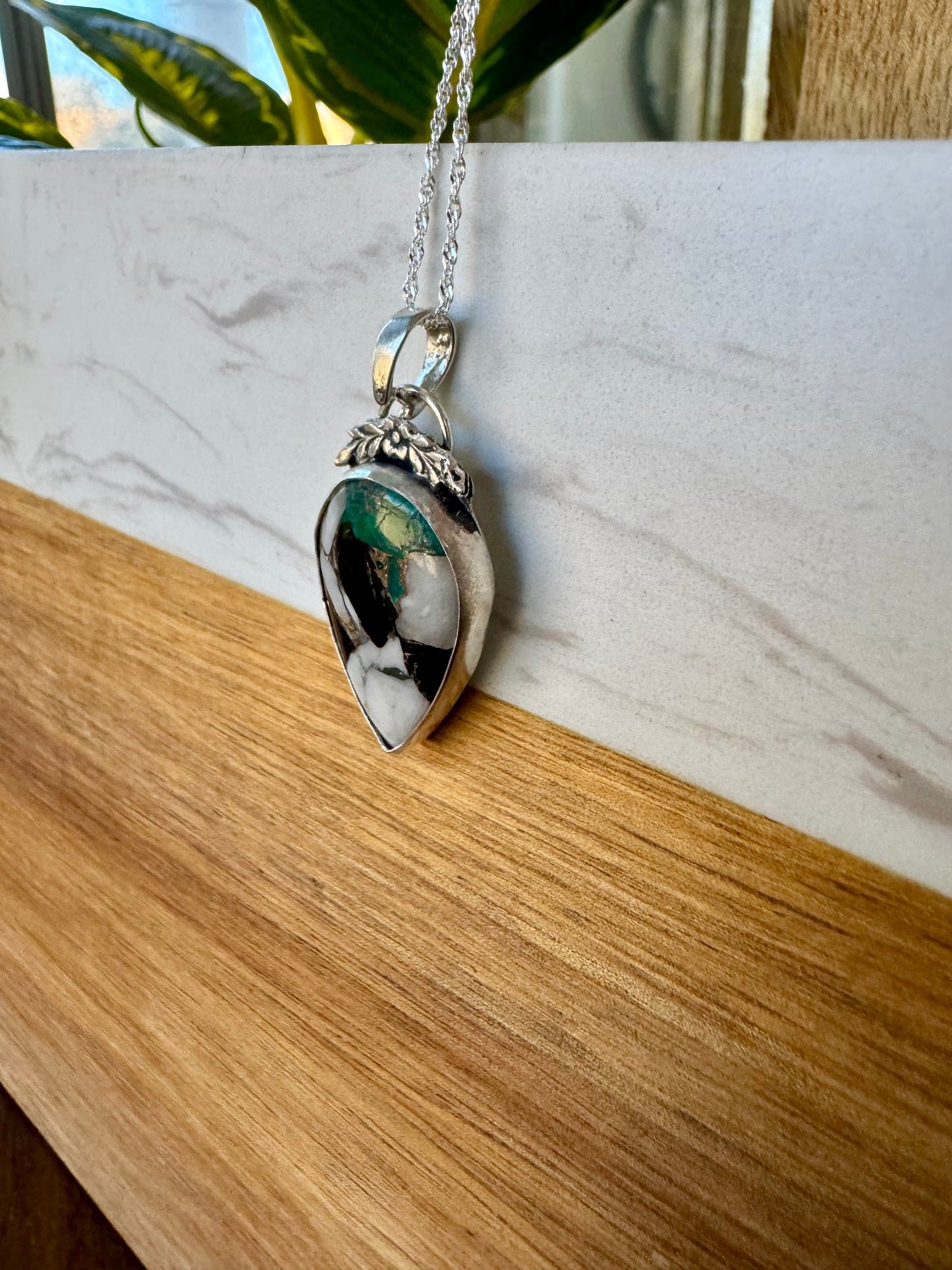 Turquoise onyx Composition