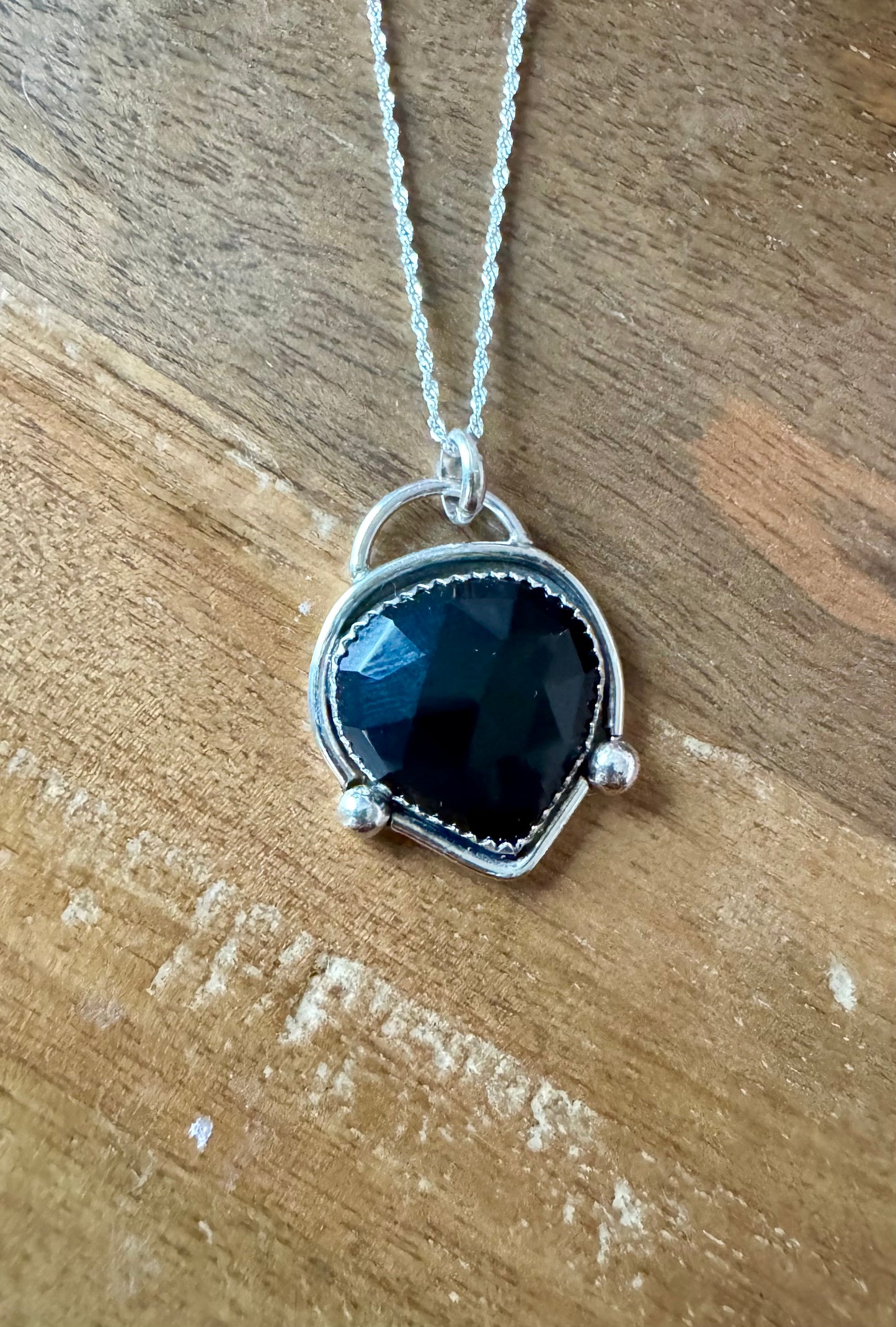 Black spinel Necklace