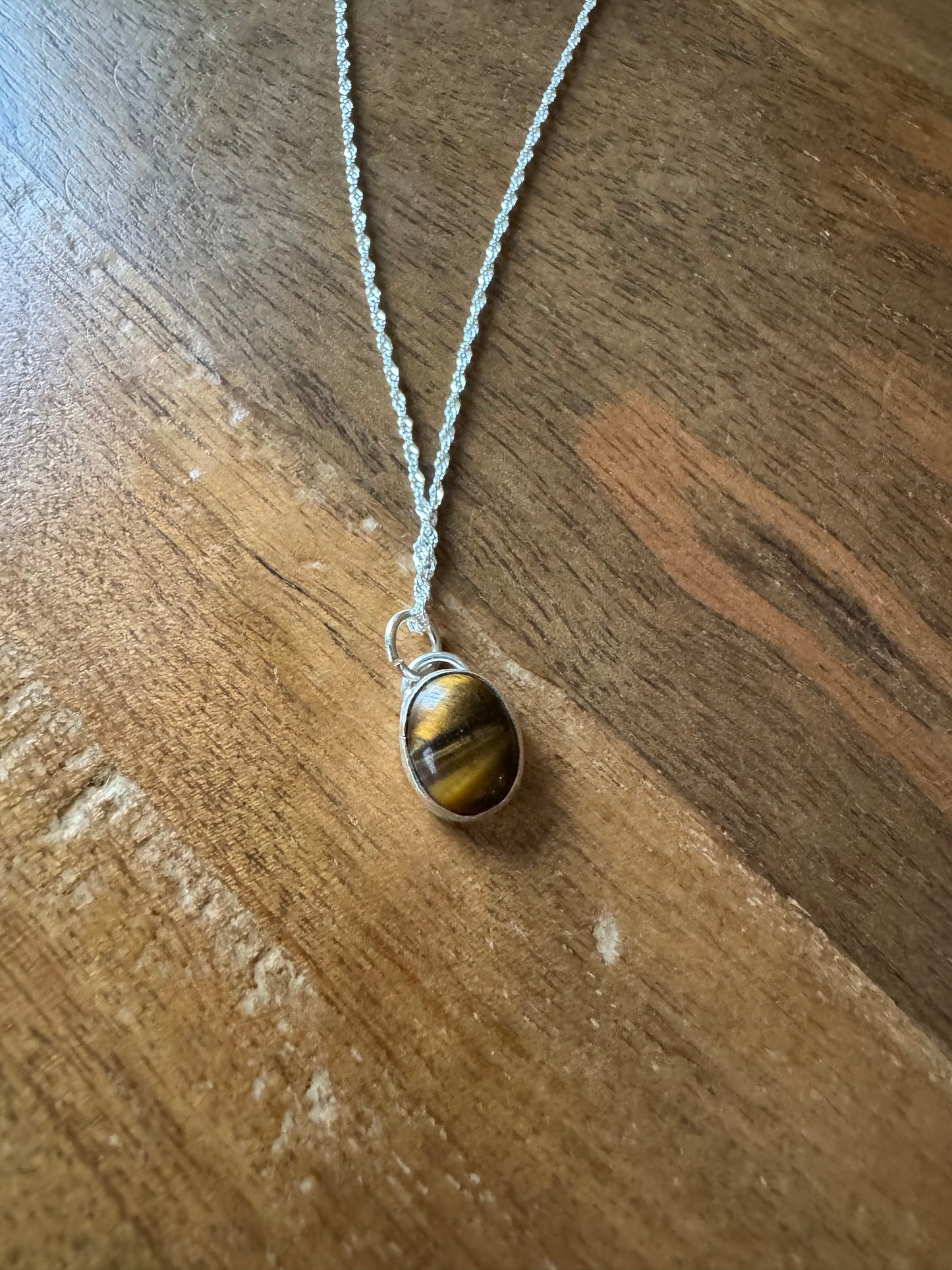 Tigers eye necklace