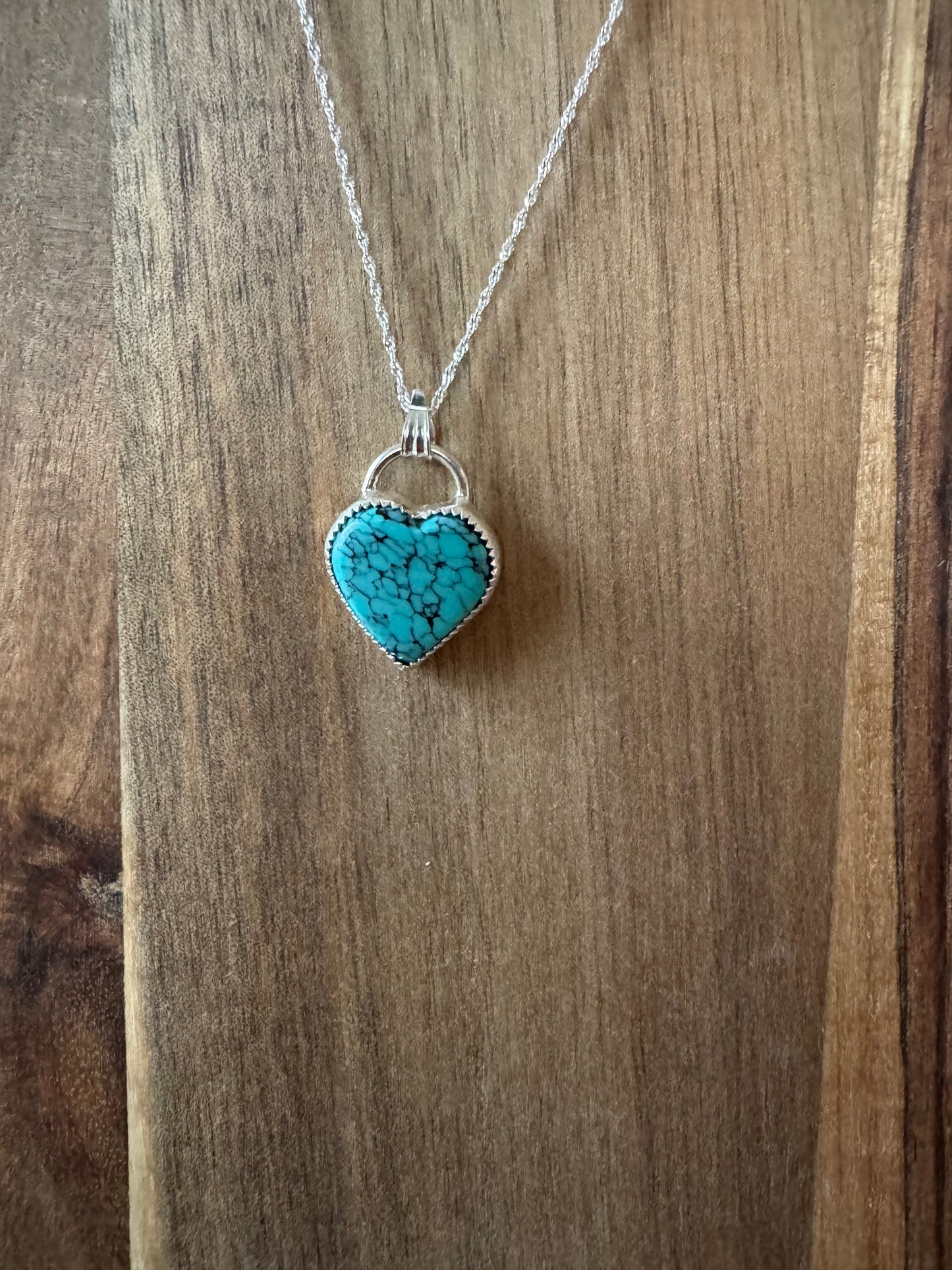 Turquoise Heart Necklace