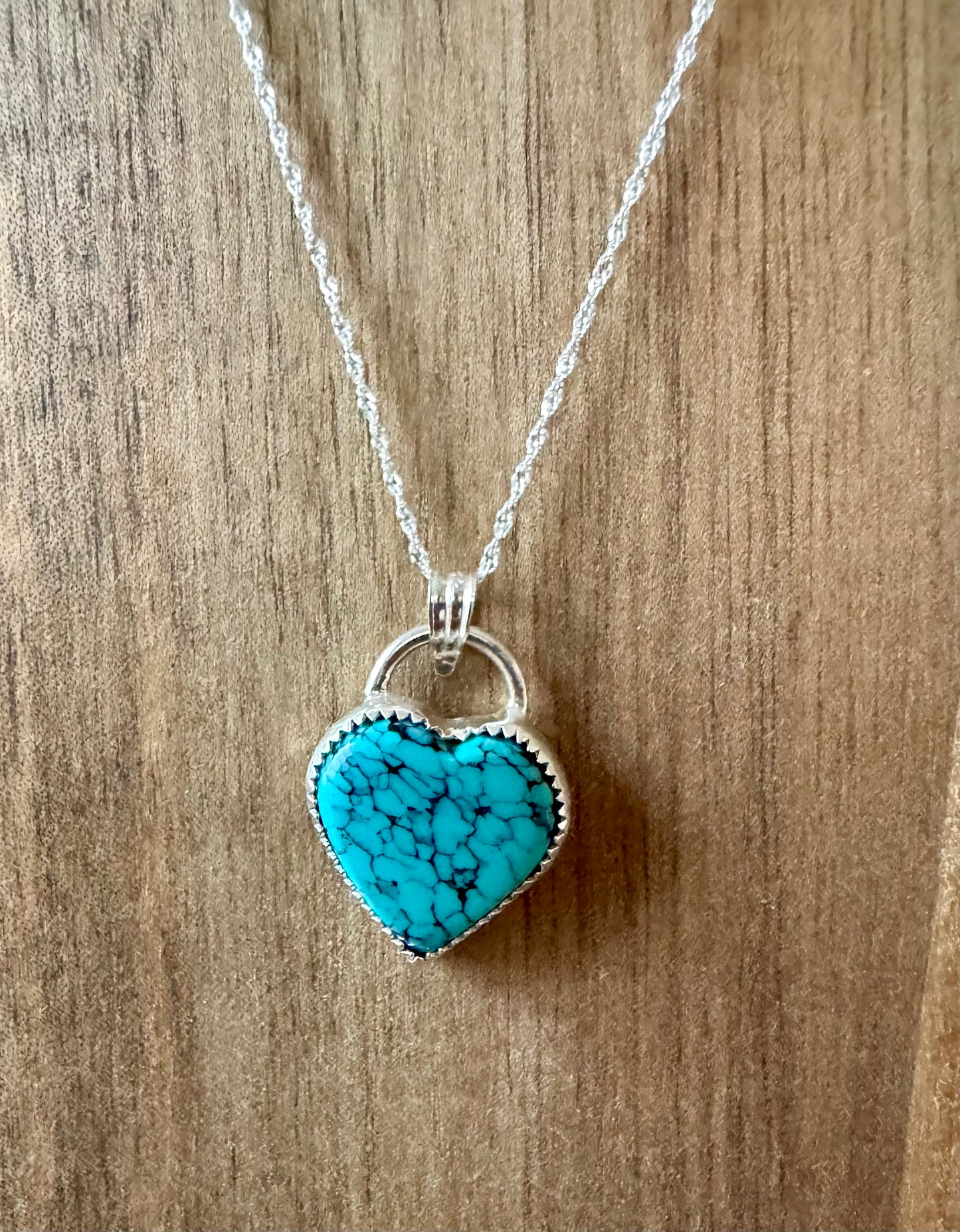Turquoise Heart Necklace
