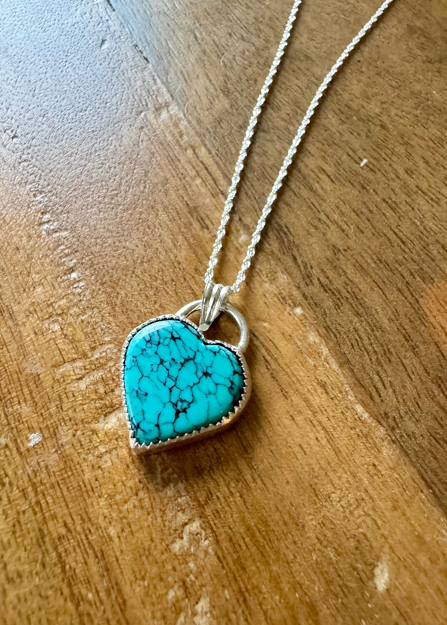 Turquoise Heart Necklace