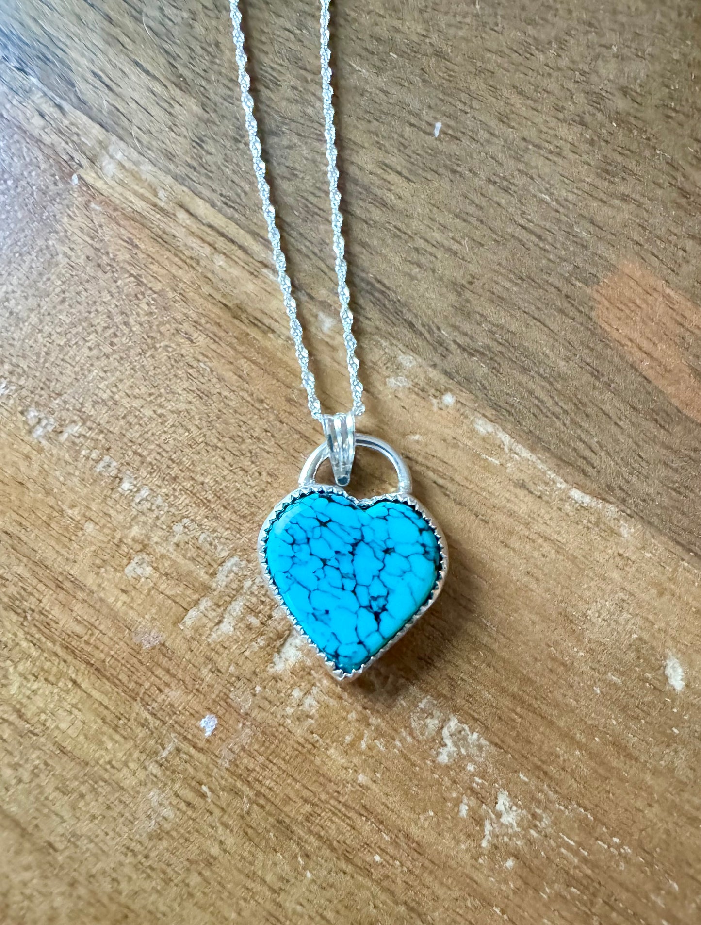 Turquoise Heart Necklace