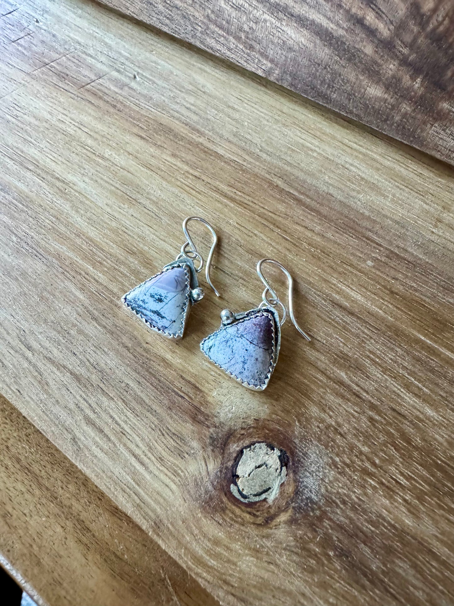 Porcelain Jasper earrings