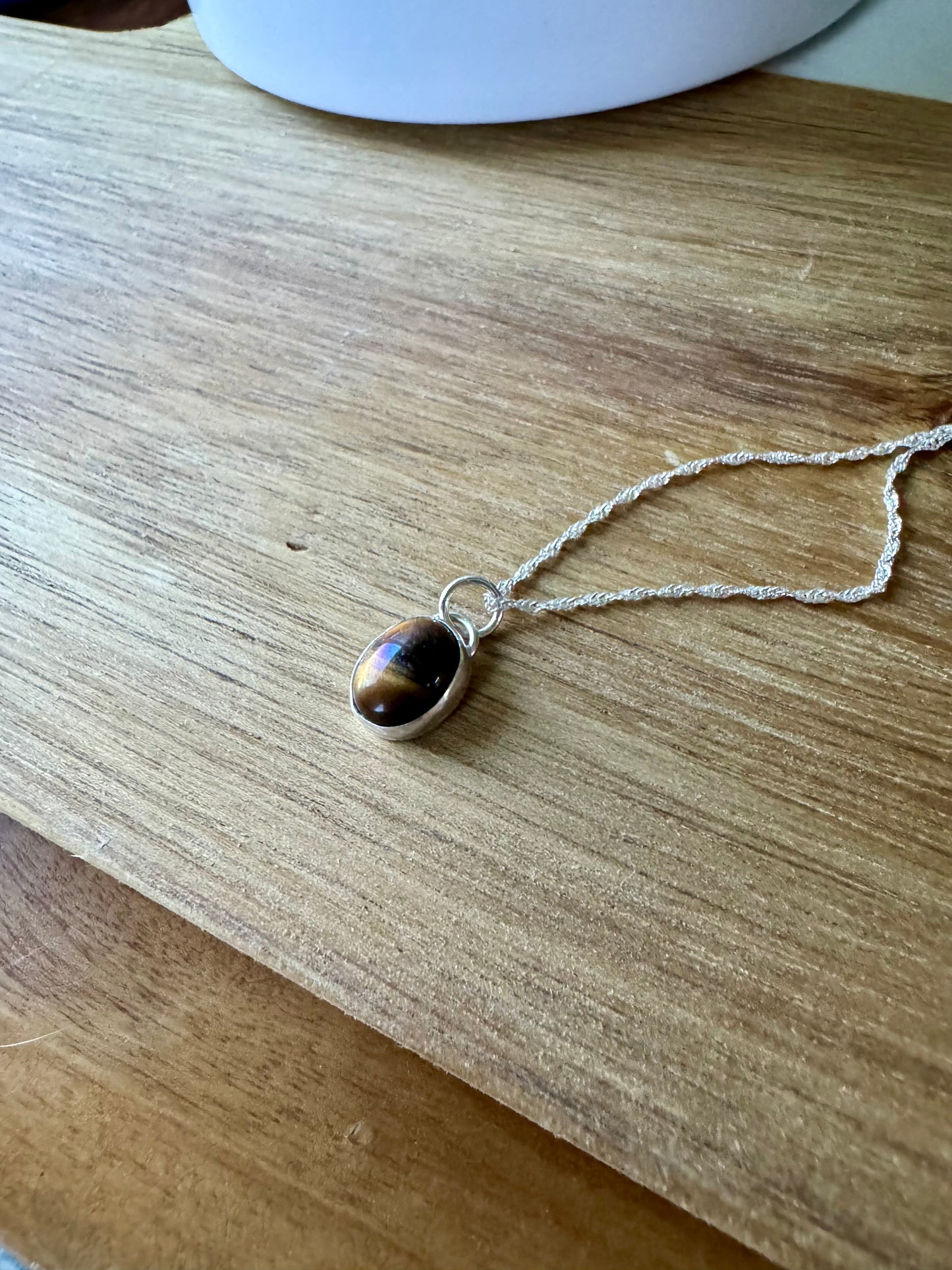 Tigers eye necklace